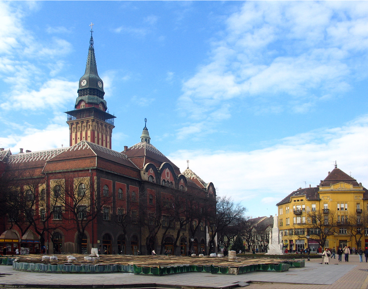A view on the city hall